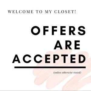 Open to reasonable offers!